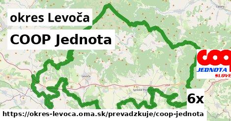 COOP Jednota, okres Levoča