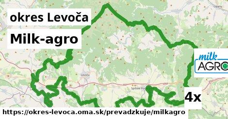 Milk-agro, okres Levoča