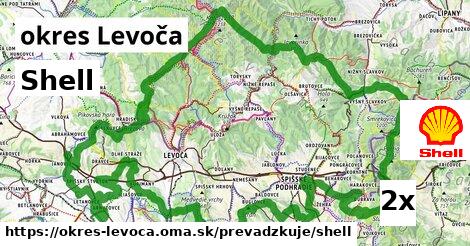 Shell, okres Levoča