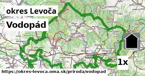 Vodopád, okres Levoča