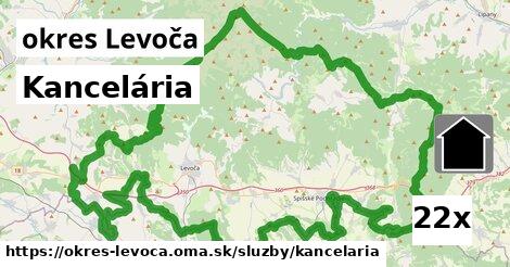 Kancelária, okres Levoča