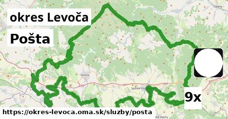 Pošta, okres Levoča