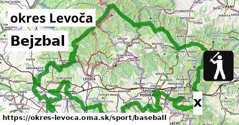 Bejzbal, okres Levoča