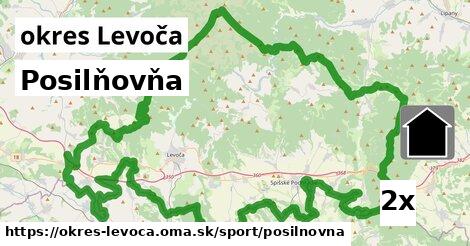 Posilňovňa, okres Levoča