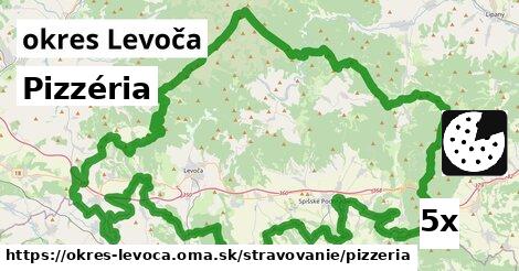 Pizzéria, okres Levoča