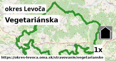 Vegetariánska, okres Levoča