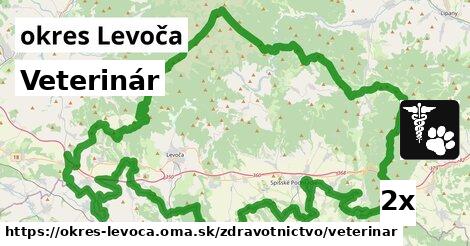 Veterinár, okres Levoča