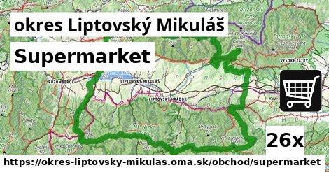 supermarket v okres Liptovský Mikuláš