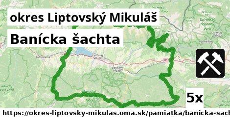 Banícka šachta, okres Liptovský Mikuláš