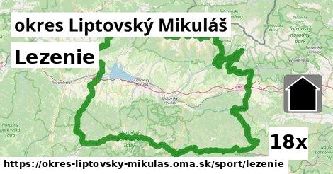 Lezenie, okres Liptovský Mikuláš