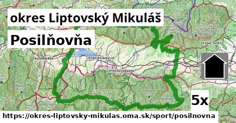 posilňovňa v okres Liptovský Mikuláš