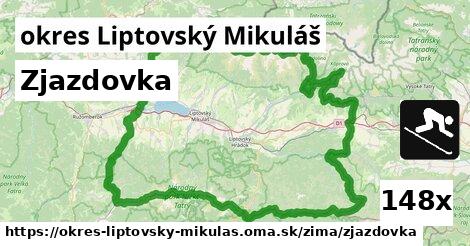 Zjazdovka, okres Liptovský Mikuláš