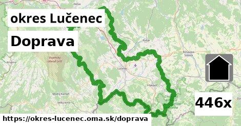 doprava v okres Lučenec