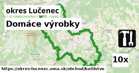 Domáce výrobky, okres Lučenec