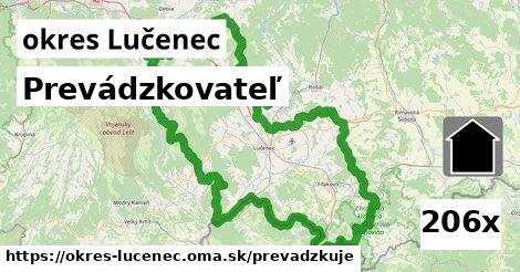 prevádzkovateľ v okres Lučenec