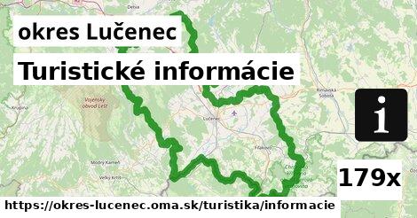 Turistické informácie, okres Lučenec