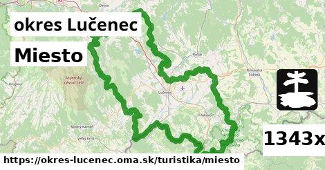 Miesto, okres Lučenec