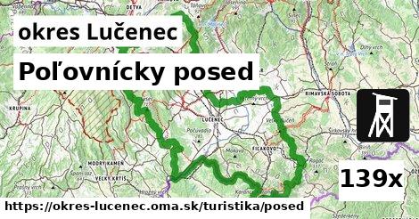 Poľovnícky posed, okres Lučenec