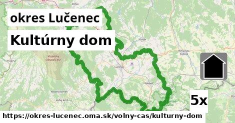 Kultúrny dom, okres Lučenec