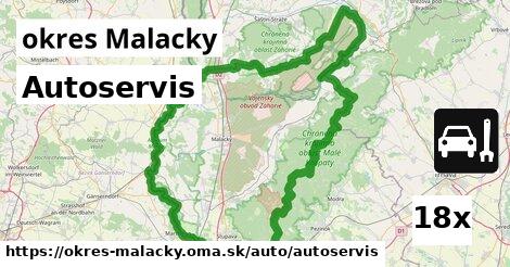 Autoservis, okres Malacky