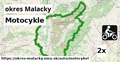 Motocykle, okres Malacky