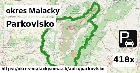 Parkovisko, okres Malacky