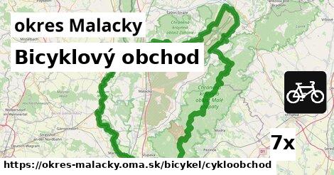 Bicyklový obchod, okres Malacky