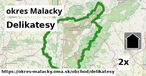 Delikatesy, okres Malacky