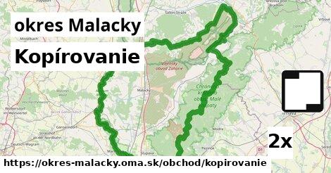 Kopírovanie, okres Malacky