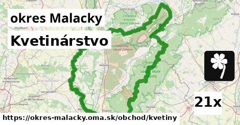 Kvetinárstvo, okres Malacky