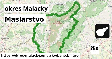 Mäsiarstvo, okres Malacky