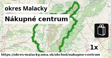 Nákupné centrum, okres Malacky