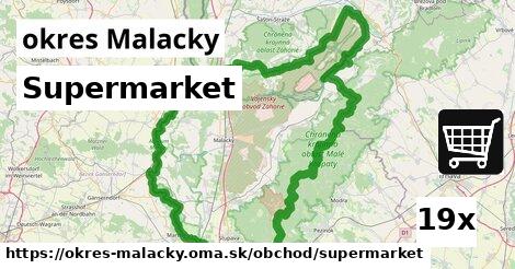 supermarket v okres Malacky