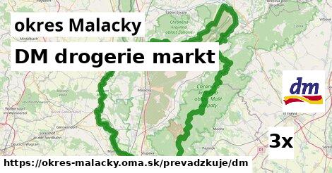 DM drogerie markt, okres Malacky