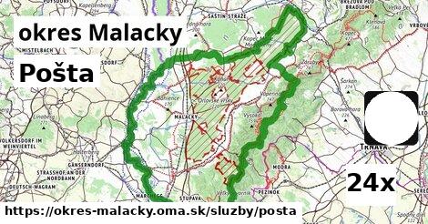 pošta v okres Malacky