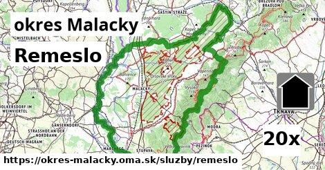 remeslo v okres Malacky