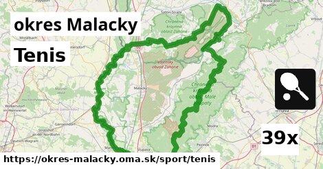 Tenis, okres Malacky