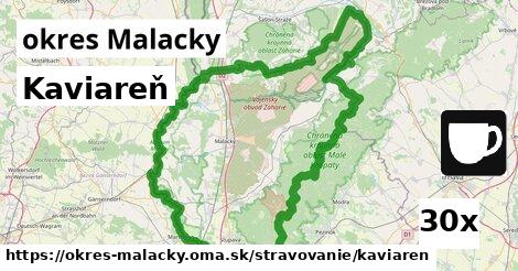 Kaviareň, okres Malacky