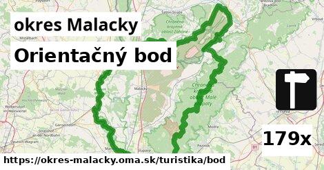 Orientačný bod, okres Malacky