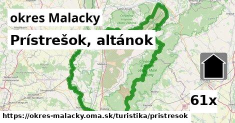 Prístrešok, altánok, okres Malacky