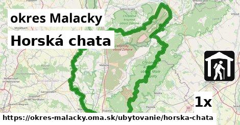 Horská chata, okres Malacky