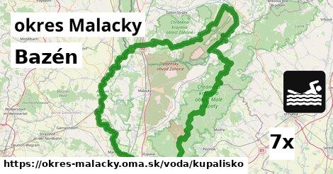 Bazén, okres Malacky