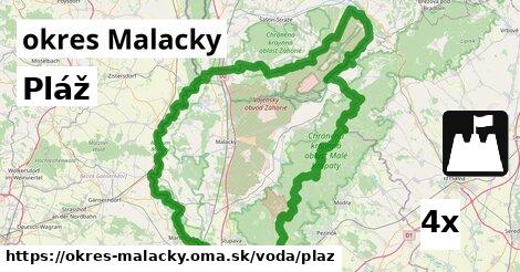 Pláž, okres Malacky