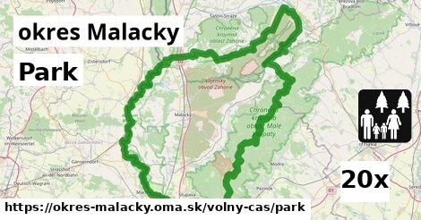 Park, okres Malacky