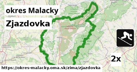 Zjazdovka, okres Malacky