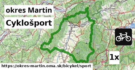 cyklošport v okres Martin