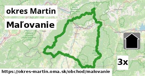 Maľovanie, okres Martin