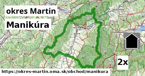 Manikúra, okres Martin