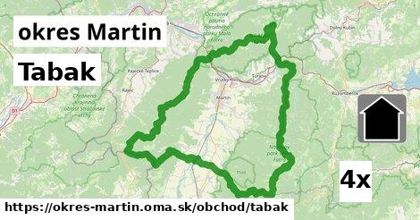 Tabak, okres Martin