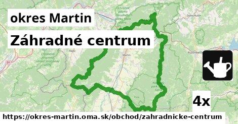 Záhradné centrum, okres Martin